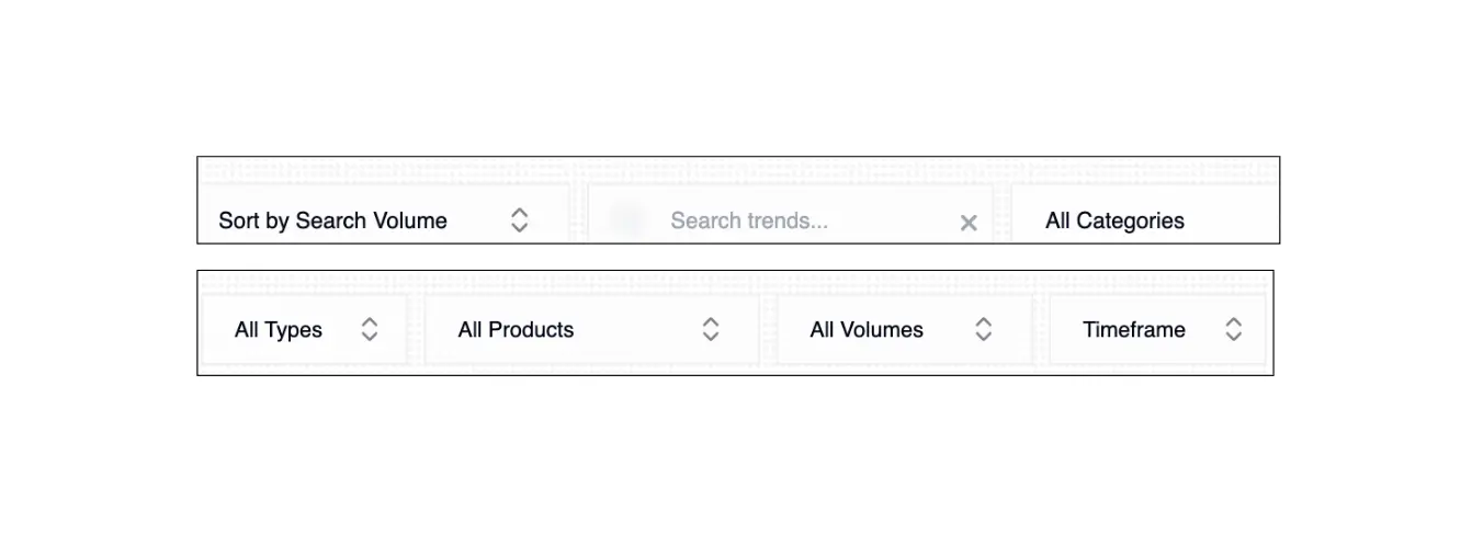Smart Filters & Search